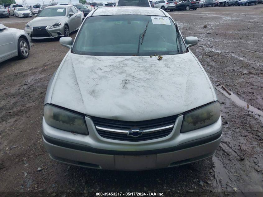 2002 Chevrolet Impala Ls VIN: 2G1WH55K529183830 Lot: 39453217