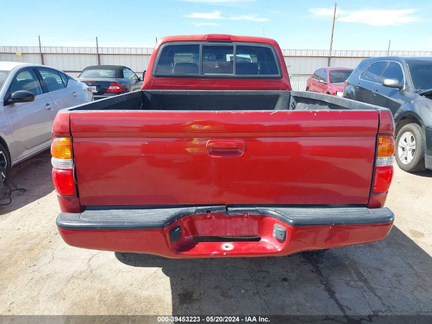 2004 Toyota Tacoma Prerunner V6 VIN: 5TESN92N24Z358312 Lot: 39453223