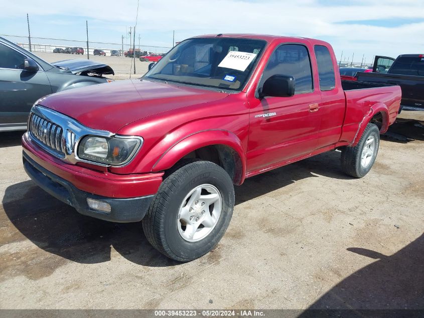 2004 Toyota Tacoma Prerunner V6 VIN: 5TESN92N24Z358312 Lot: 39453223