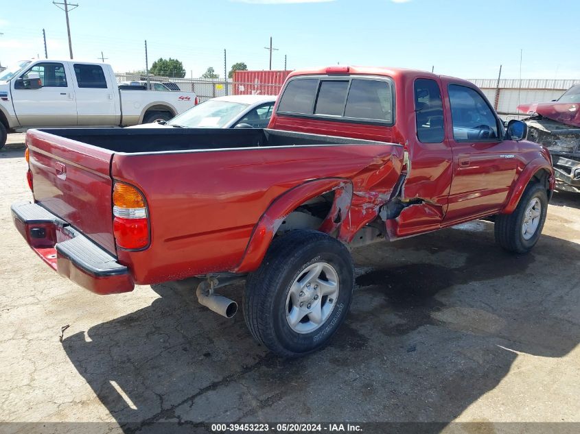 2004 Toyota Tacoma Prerunner V6 VIN: 5TESN92N24Z358312 Lot: 39453223