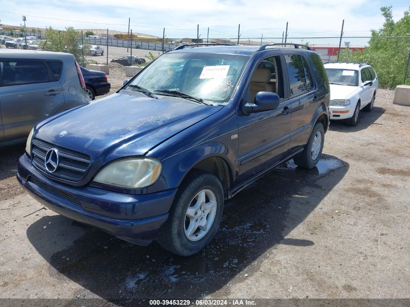 2000 Mercedes-Benz Ml 320 VIN: 4JGAB54E1YA201554 Lot: 39453229