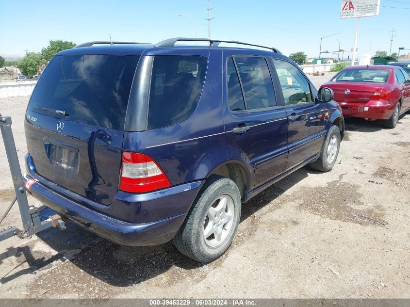 2000 Mercedes-Benz Ml 320 VIN: 4JGAB54E1YA201554 Lot: 39453229