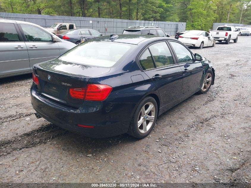 2013 BMW 328I xDrive VIN: WBA3B3C58DF537280 Lot: 39453230