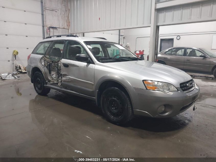 2007 Subaru Outback 2.5I Basic VIN: 4S4BP61C177313507 Lot: 39453231