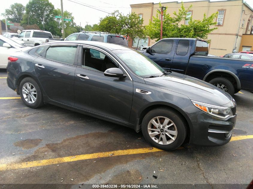 2018 Kia Optima Lx VIN: KNAGT4L34J5211416 Lot: 39453236