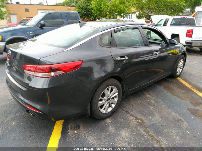 2018 Kia Optima Lx VIN: KNAGT4L34J5211416 Lot: 39453236