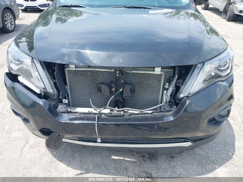 2017 Nissan Pathfinder Sl VIN: 5N1DR2MN8HC669034 Lot: 39453238