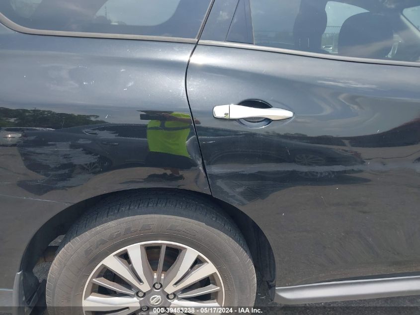 2017 Nissan Pathfinder Sl VIN: 5N1DR2MN8HC669034 Lot: 39453238