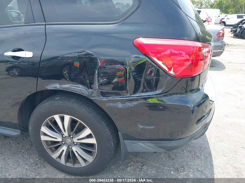 2017 Nissan Pathfinder Sl VIN: 5N1DR2MN8HC669034 Lot: 39453238