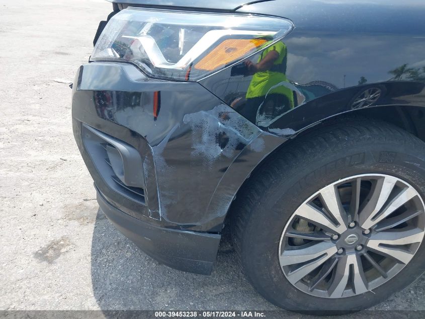 2017 Nissan Pathfinder Sl VIN: 5N1DR2MN8HC669034 Lot: 39453238