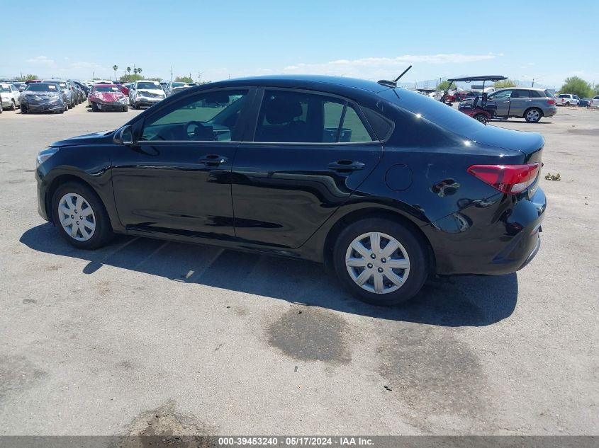 2022 Kia Rio Lx VIN: 3KPA24AD4NE502290 Lot: 39453240