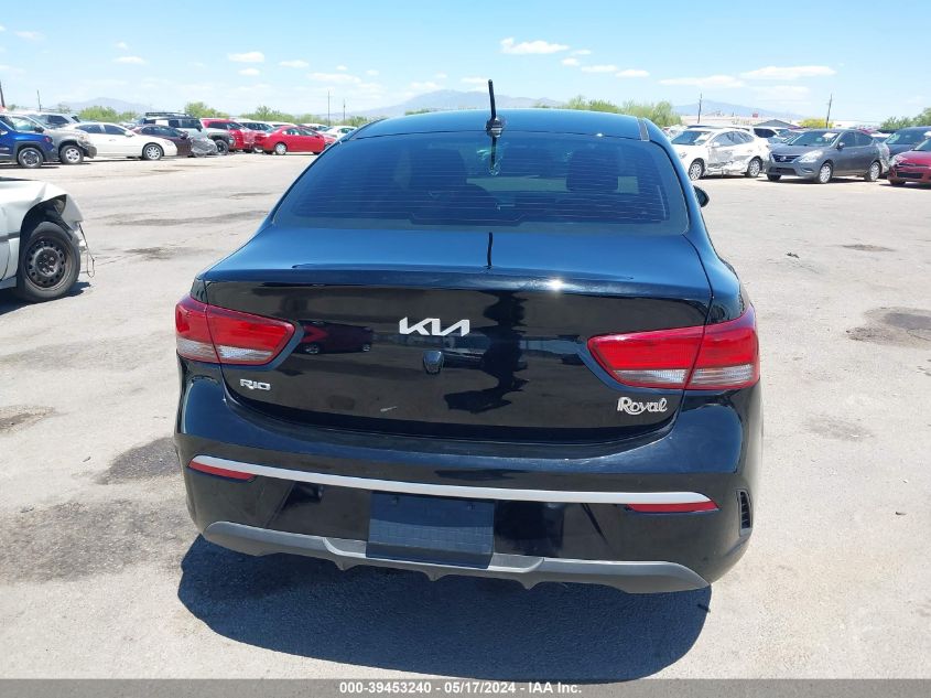 2022 Kia Rio Lx VIN: 3KPA24AD4NE502290 Lot: 39453240