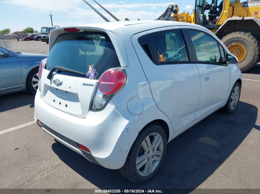 2014 Chevrolet Spark Ls Auto VIN: KL8CB6S91EC585420 Lot: 39453255