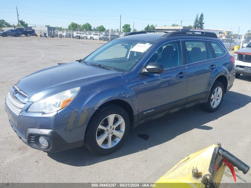 2014 Subaru Outback 2.5I VIN: 4S4BRBAC5E3215314 Lot: 39453257