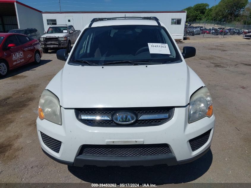 2009 Kia Sportage Lx VIN: KNDJF724097575196 Lot: 39453262