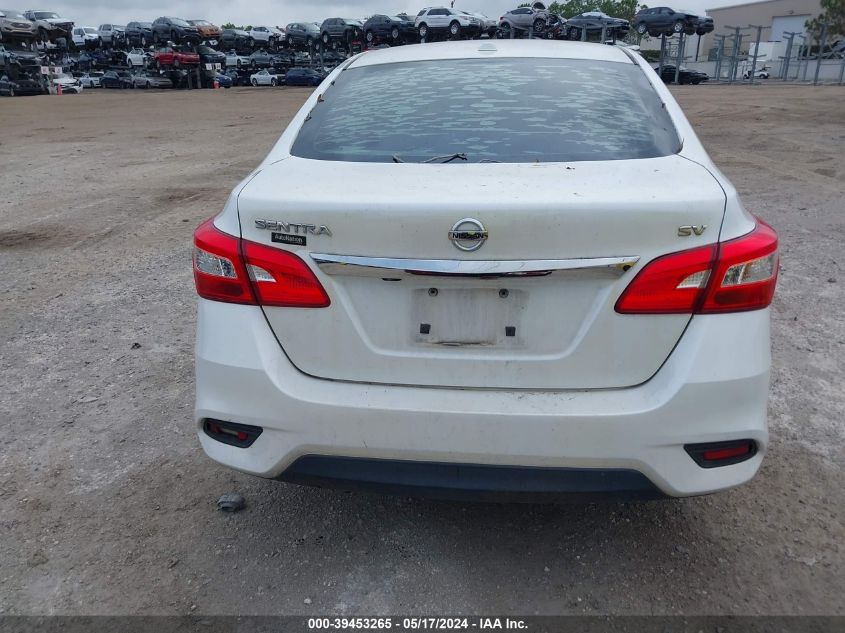 2016 Nissan Sentra Sv VIN: 3N1AB7AP5GY322817 Lot: 39453265