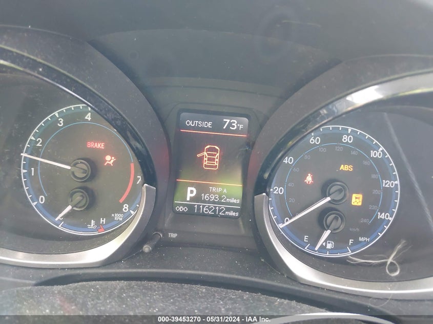 2014 Toyota Corolla S Plus VIN: 2T1BURHE8EC211493 Lot: 39453270