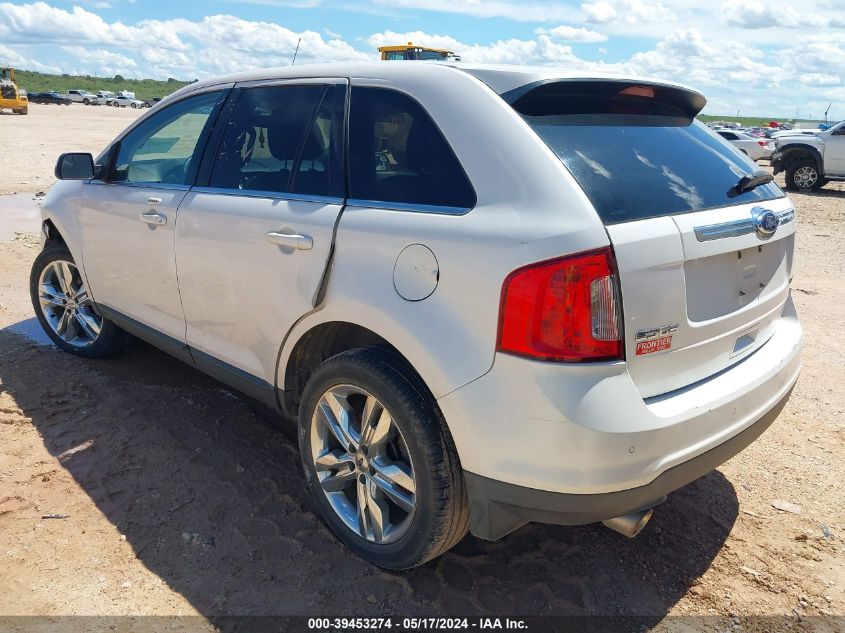 2013 Ford Edge Limited VIN: 2FMDK3KC9DBB26913 Lot: 39453274