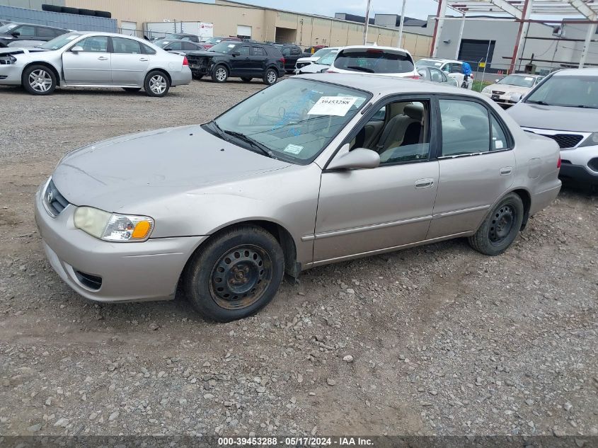 2002 Toyota Corolla Le VIN: 2T1BR12E62C574852 Lot: 39453288