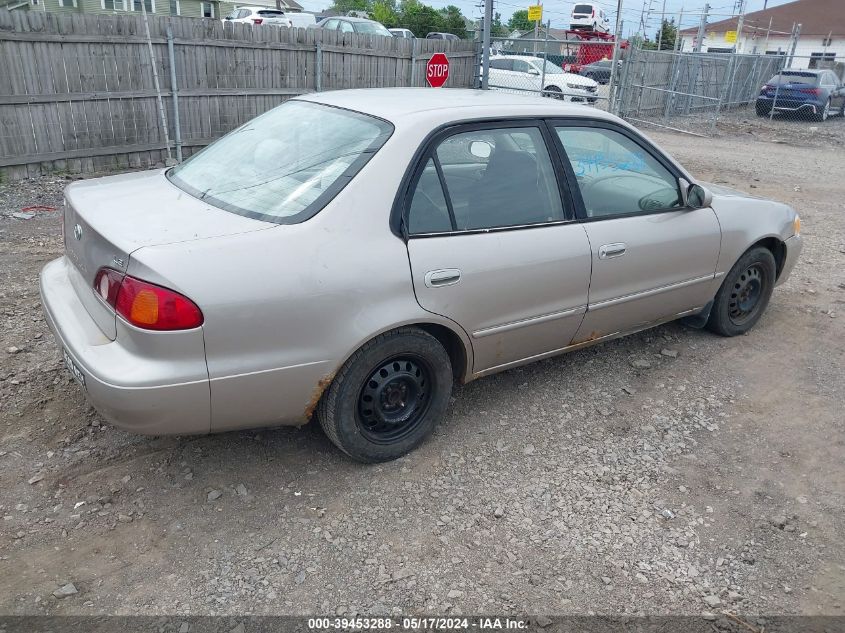 2002 Toyota Corolla Le VIN: 2T1BR12E62C574852 Lot: 39453288