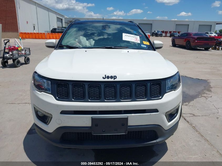 2020 Jeep Compass Altitude 4X4 VIN: 3C4NJDBB0LT115990 Lot: 39453292