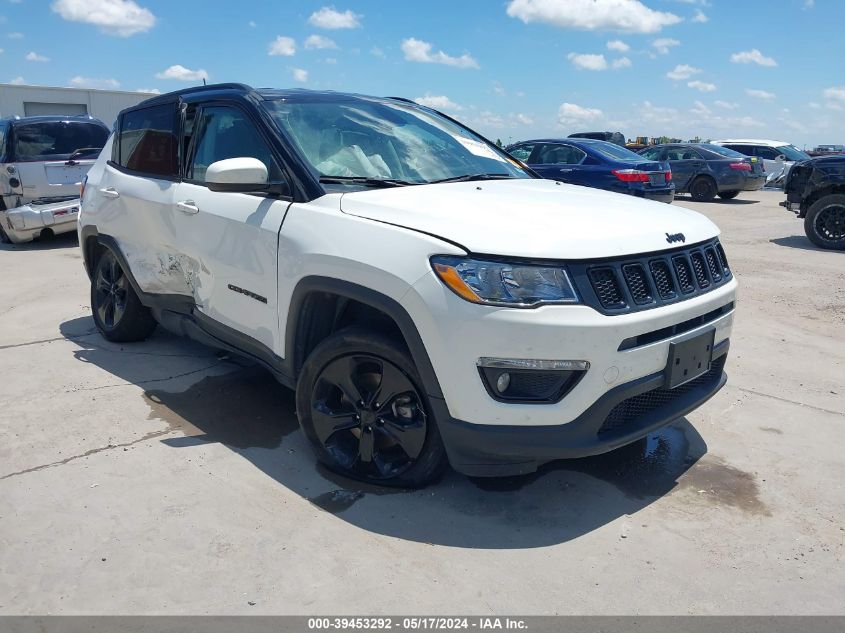 2020 Jeep Compass Altitude 4X4 VIN: 3C4NJDBB0LT115990 Lot: 39453292