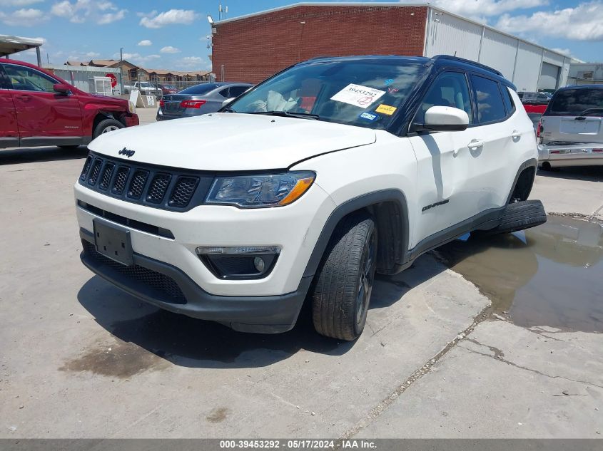 2020 Jeep Compass Altitude 4X4 VIN: 3C4NJDBB0LT115990 Lot: 39453292