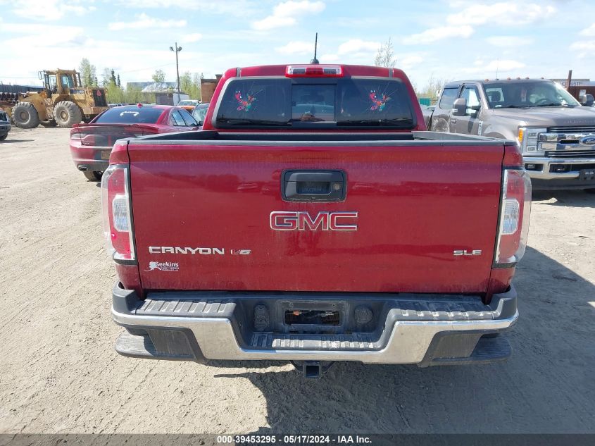 2020 GMC Canyon 4Wd Short Box Sle VIN: 1GTG6CEN4L1216192 Lot: 39453295