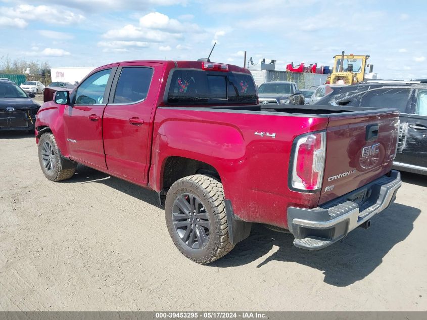 2020 GMC Canyon 4Wd Short Box Sle VIN: 1GTG6CEN4L1216192 Lot: 39453295