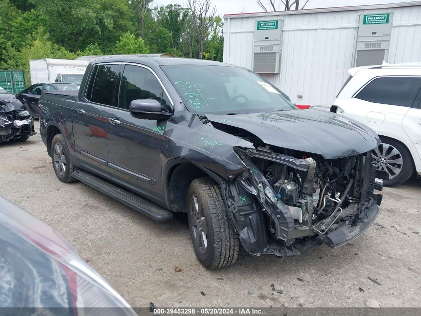 2020 Honda Ridgeline Rtl-E VIN: 5FPYK3F74LB005637 Lot: 39453298