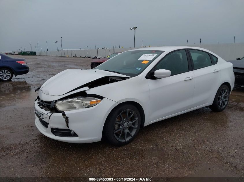 2014 Dodge Dart Sxt VIN: 1C3CDFBBXED861273 Lot: 39453303