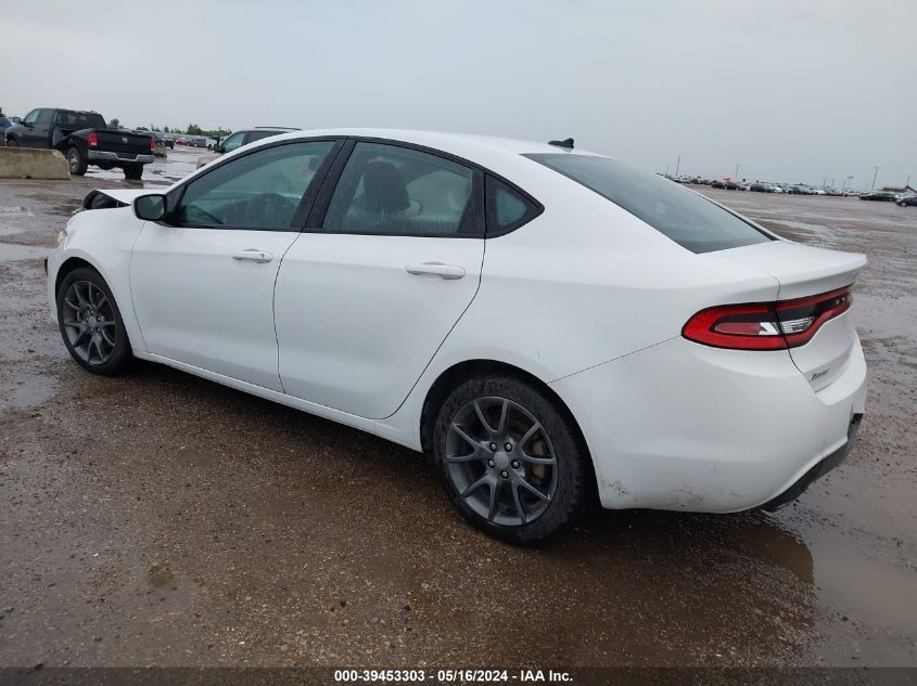 2014 Dodge Dart Sxt VIN: 1C3CDFBBXED861273 Lot: 39453303