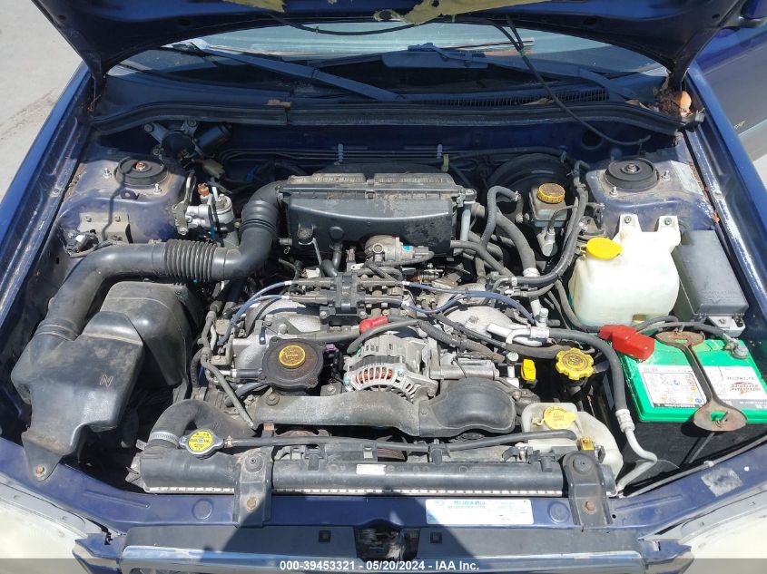 2001 Subaru Forester S VIN: JF1SF65501H750778 Lot: 39453321