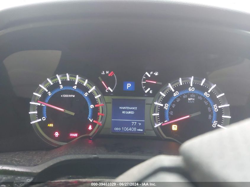 2016 Toyota 4Runner Sr5 VIN: JTEZU5JRXG5141561 Lot: 39453329