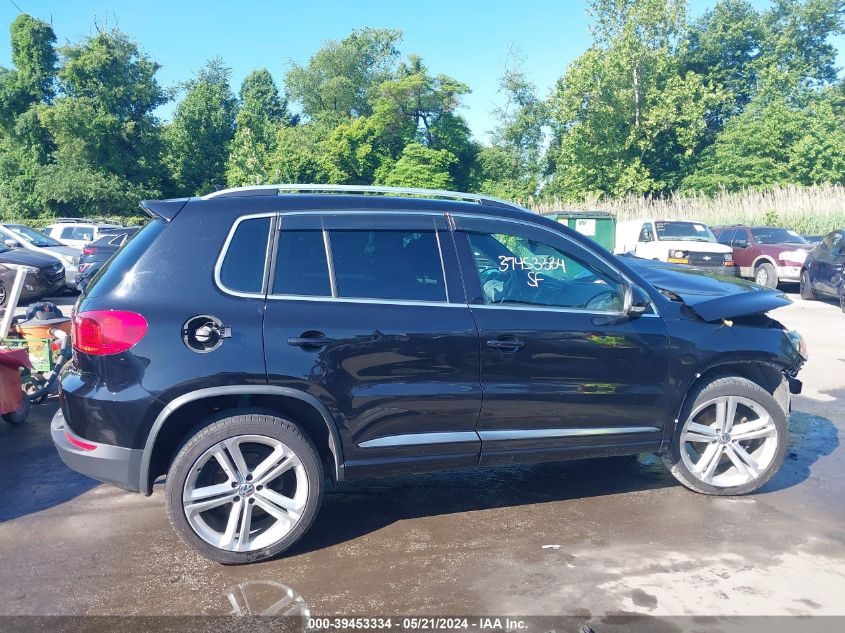 2014 Volkswagen Tiguan R-Line VIN: WVGBV3AX2EW097094 Lot: 39453334