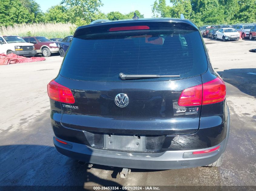 2014 Volkswagen Tiguan R-Line VIN: WVGBV3AX2EW097094 Lot: 39453334