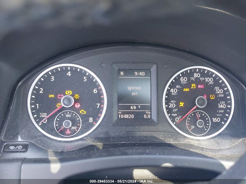 2014 Volkswagen Tiguan R-Line VIN: WVGBV3AX2EW097094 Lot: 39453334