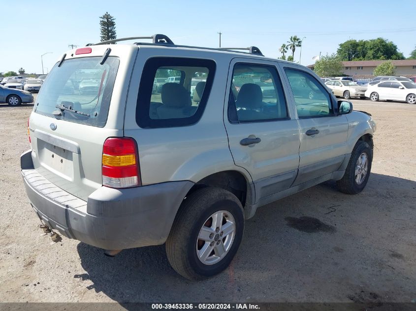 2006 Ford Escape Xls/Xls Manual VIN: 1FMYU02Z06KA44558 Lot: 39453336