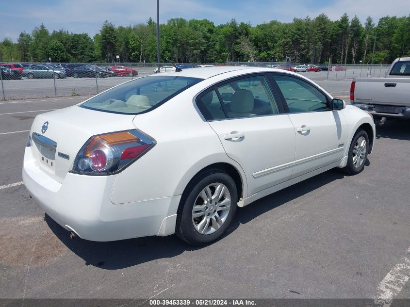 2010 Nissan Altima Hybrid VIN: 1N4CL2AP2AC178770 Lot: 39453339