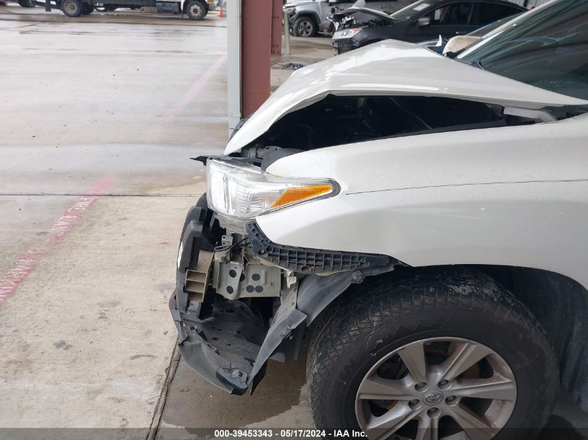 2013 Toyota Highlander VIN: 5TDZA3EH1DS037033 Lot: 39453343