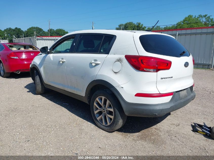 2015 Kia Sportage Lx VIN: KNDPB3AC1F7756648 Lot: 39453346