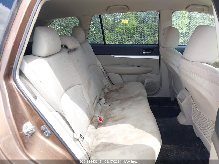 2011 Subaru Outback 2.5I Premium VIN: 4S4BRCCC9B3335020 Lot: 39453347