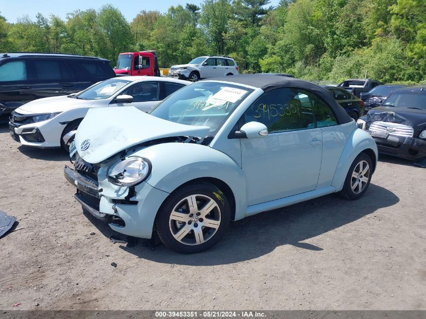 2006 Volkswagen New Beetle 2.5 VIN: 3VWRF31Y36M300775 Lot: 39453351