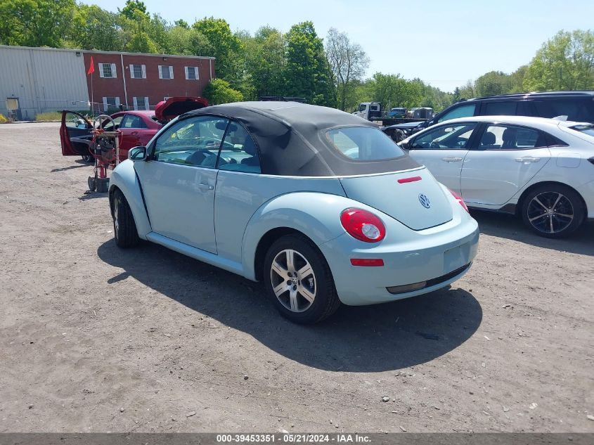 2006 Volkswagen New Beetle 2.5 VIN: 3VWRF31Y36M300775 Lot: 39453351