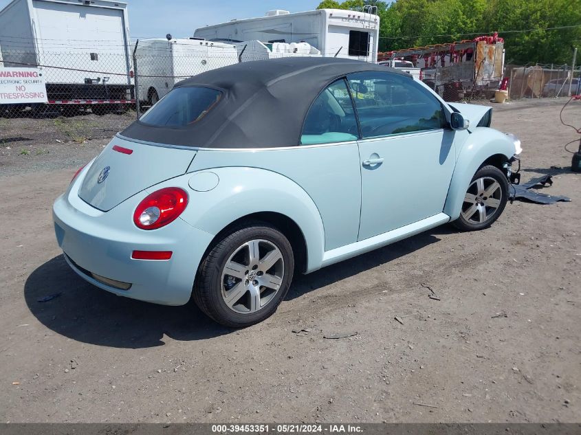 2006 Volkswagen New Beetle 2.5 VIN: 3VWRF31Y36M300775 Lot: 39453351