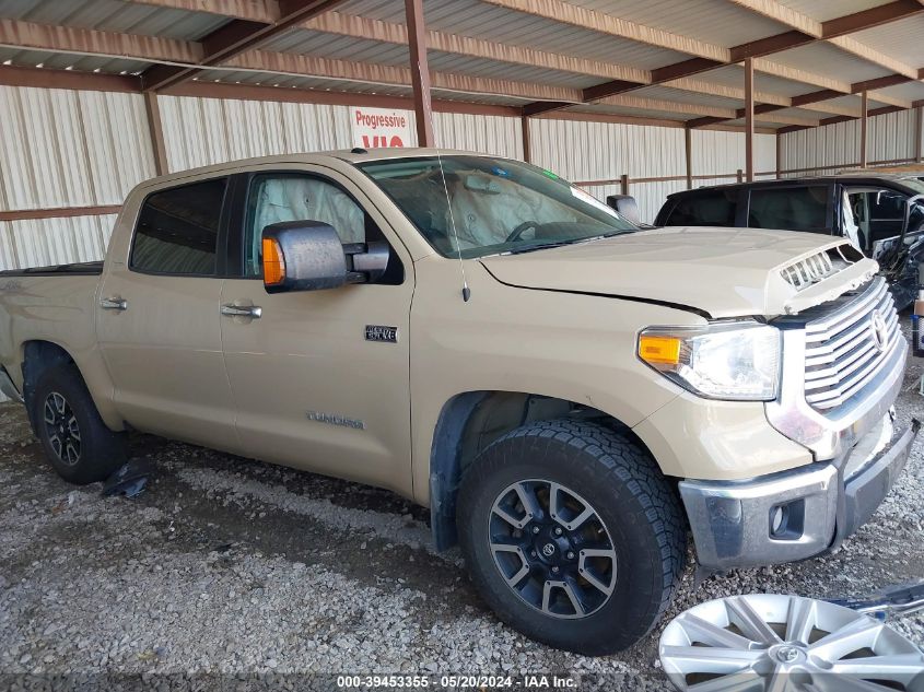 2017 TOYOTA TUNDRA CREWMAX LIMITED - 5TFHW5F11HX645113