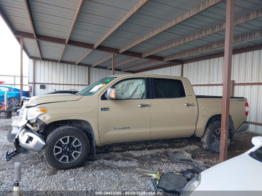 2017 TOYOTA TUNDRA CREWMAX LIMITED - 5TFHW5F11HX645113