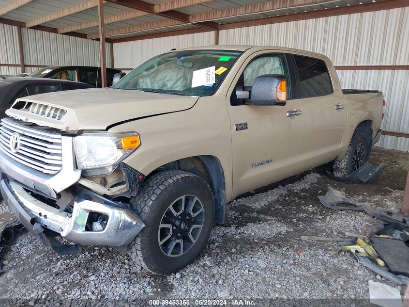 2017 TOYOTA TUNDRA CREWMAX LIMITED - 5TFHW5F11HX645113