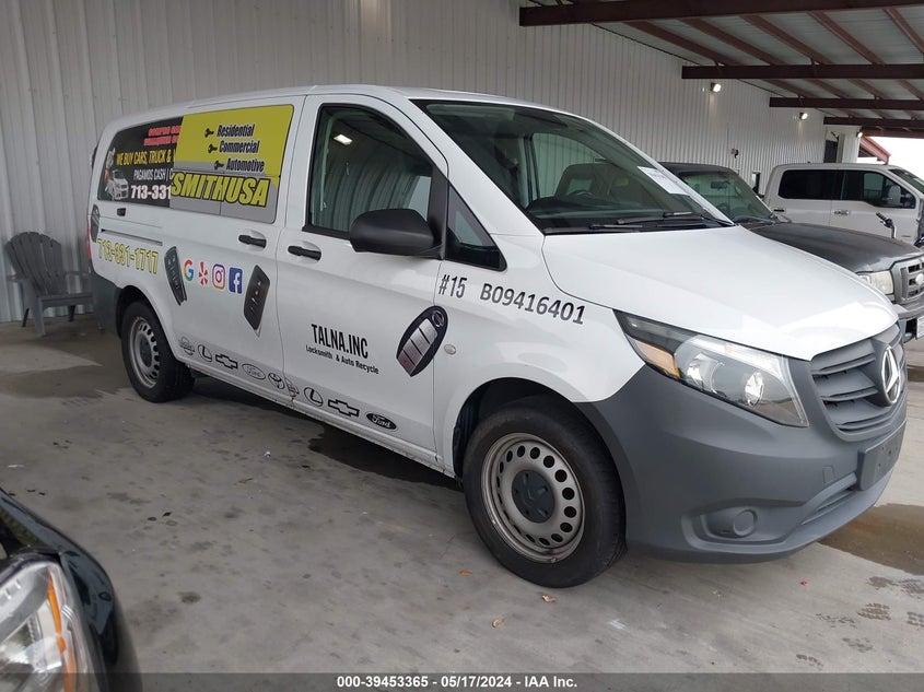 2022 Mercedes-Benz Metris VIN: W1YV0BEY7N4161506 Lot: 39453365