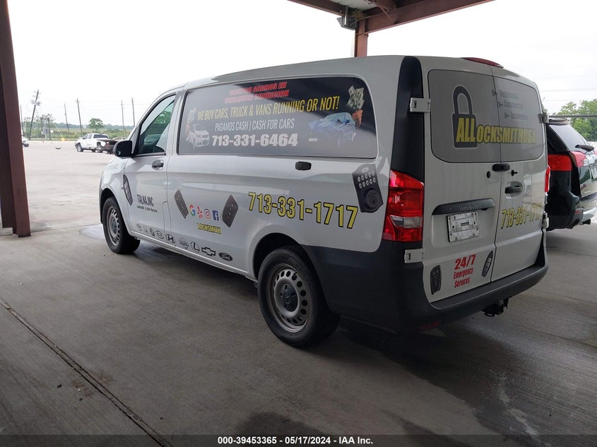 2022 Mercedes-Benz Metris VIN: W1YV0BEY7N4161506 Lot: 39453365